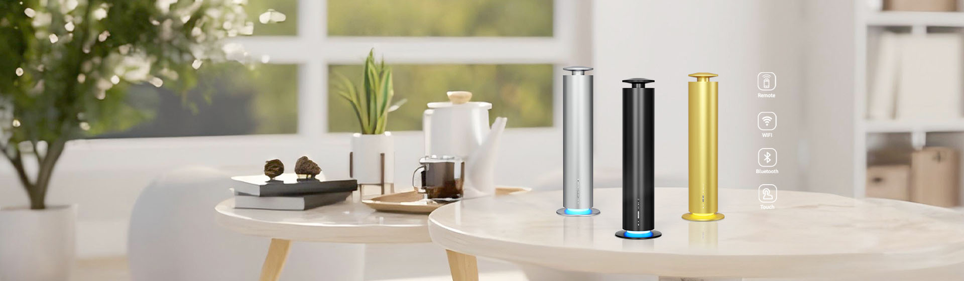 Портативный интеллектуальный аромадиффузор ST-01SR с 4-позиционным управлением